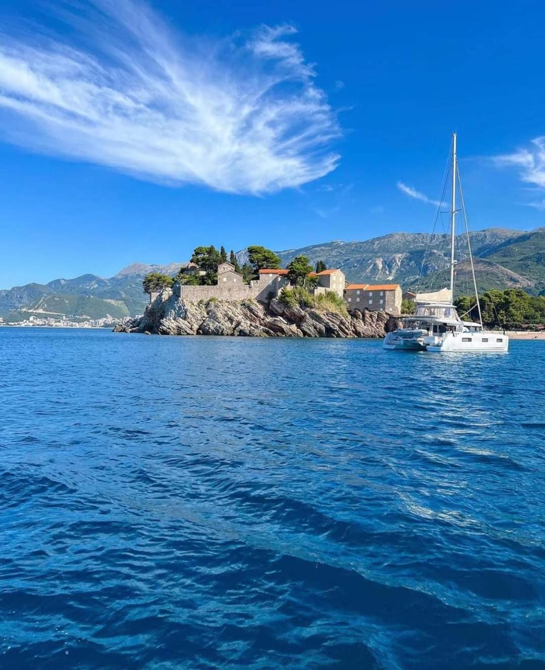 Apartmani Daco Sveti Stefan Exterior foto